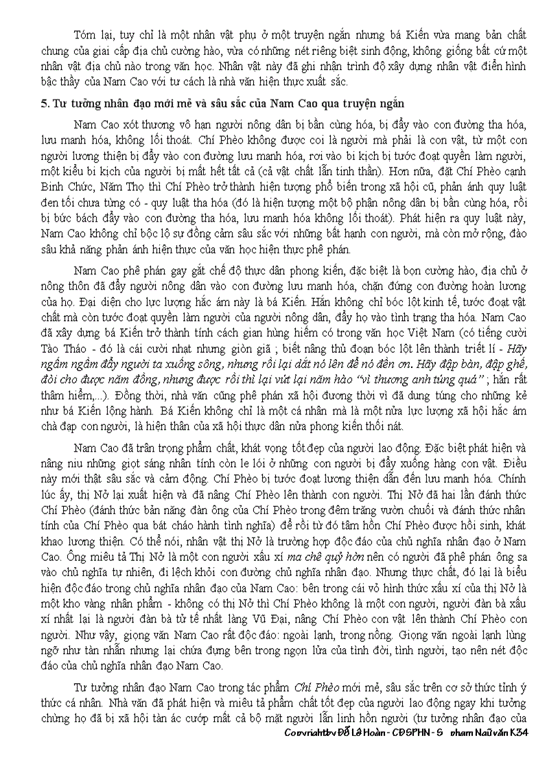 image for page Chí Phèo Nam Cao