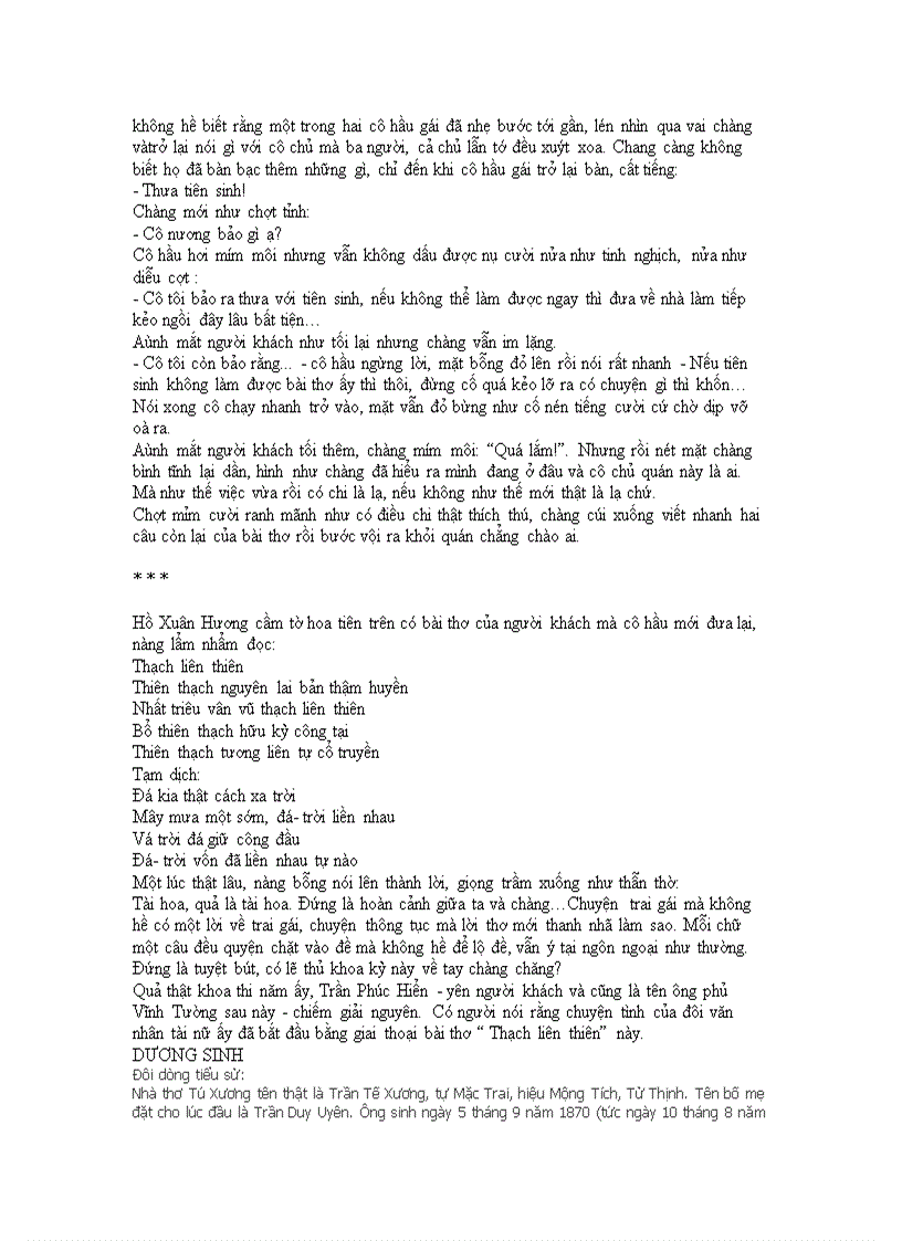 image for page Chuyện tinh hồ xuân hương