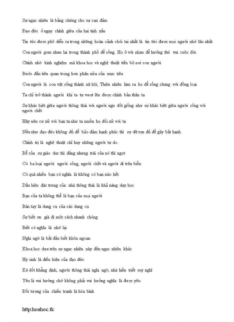 image for page Danh ngôn cuộc sống