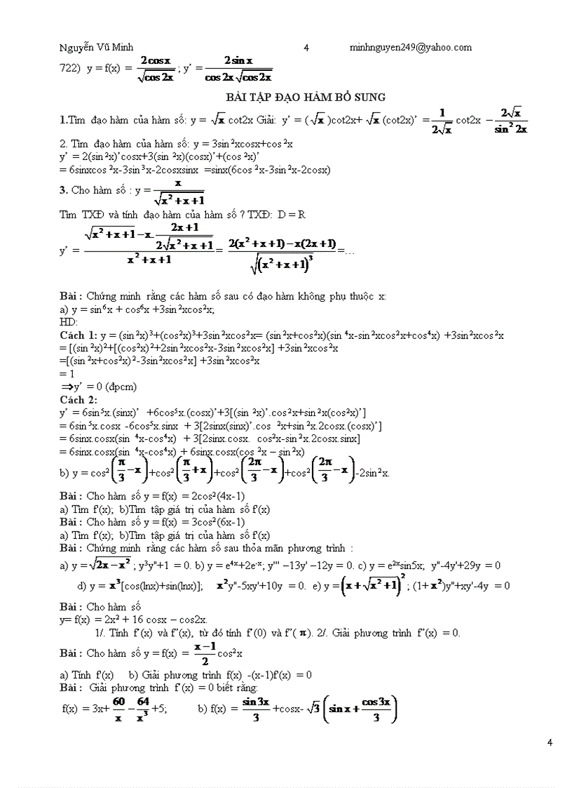 image for page Đạo hàm