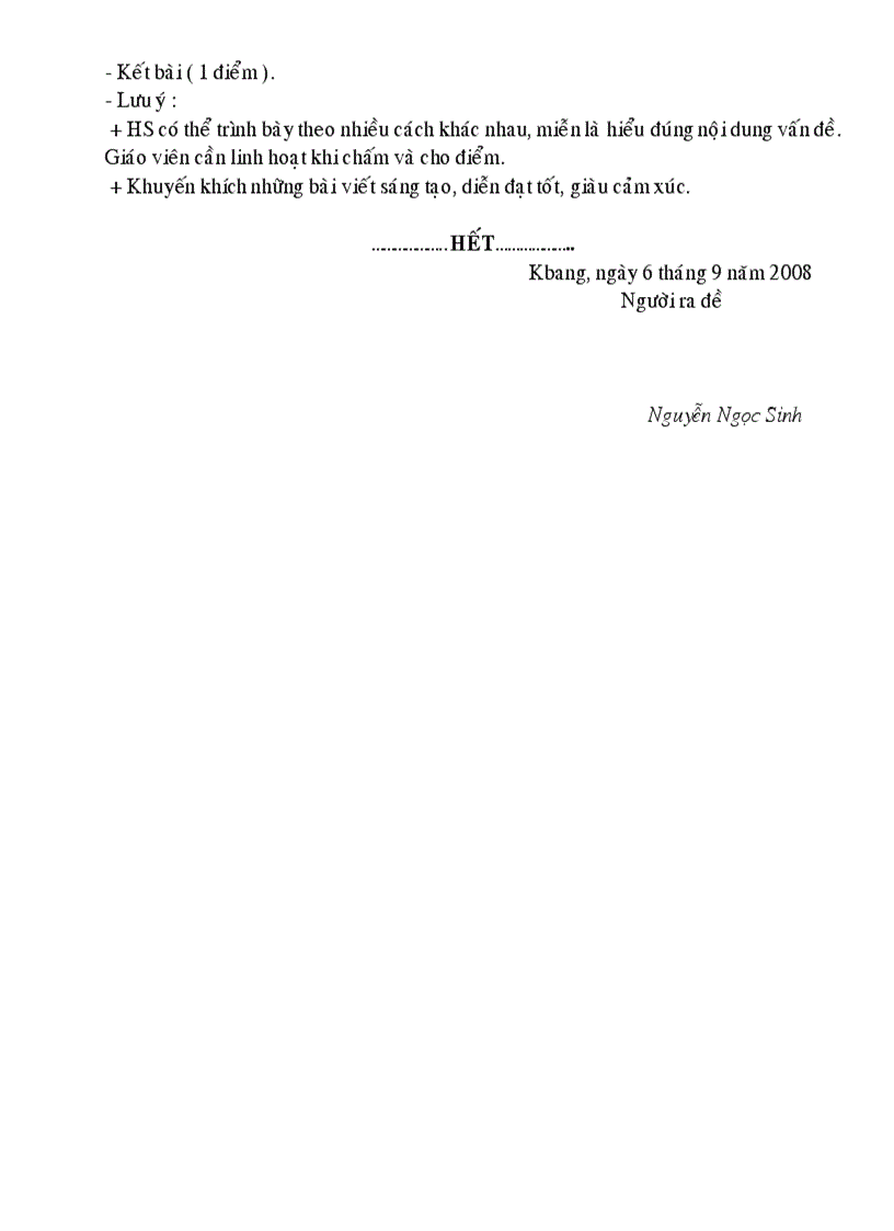 image for page Dap an bai viet so 1