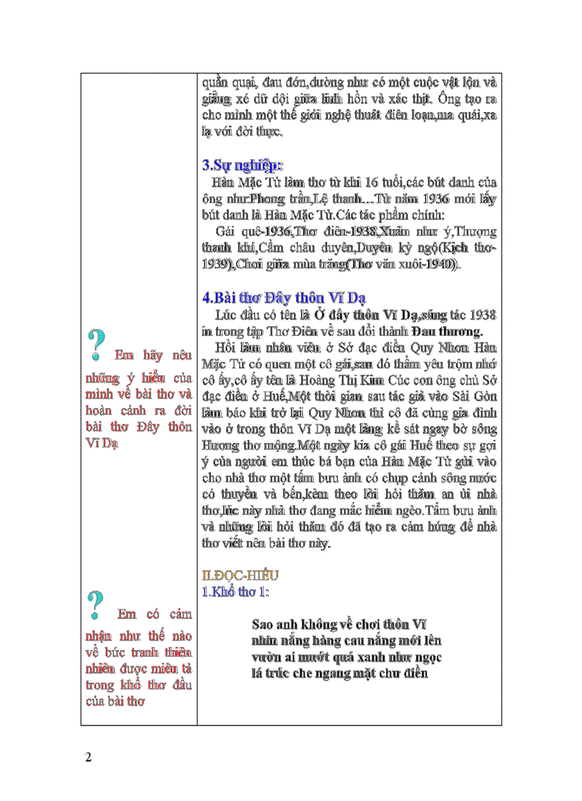 image for page Đây thôn vĩ dạ hàn măc tử 1