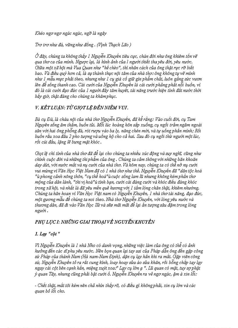 image for page Đôi nét về nguyễn khuyến