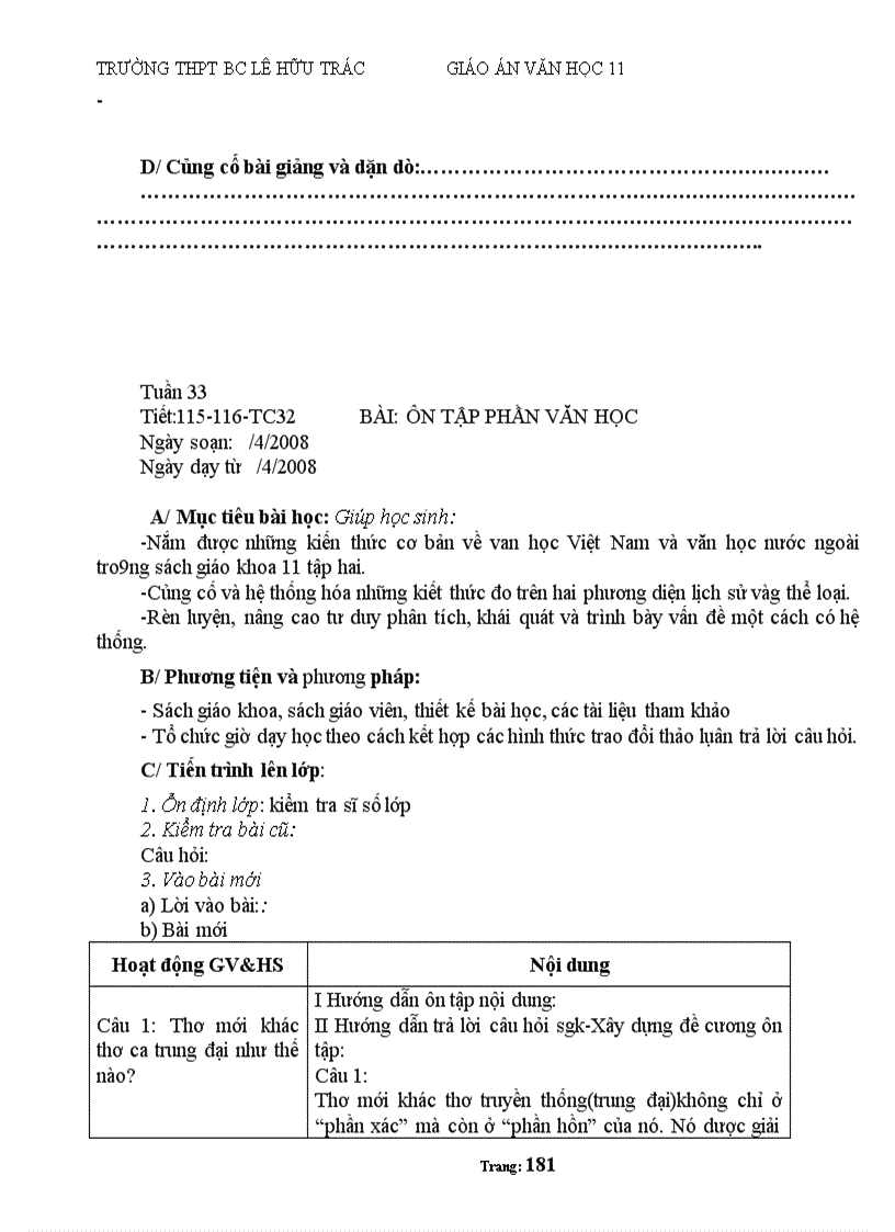 image for page Giáo án 11 Ban cơ bản cả năm hay chuẩn