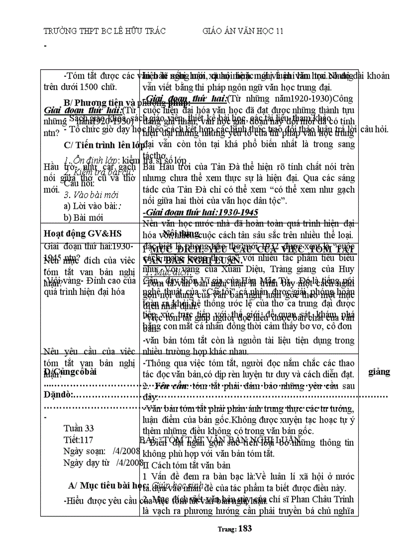 image for page Giáo án 11 Ban cơ bản cả năm hay chuẩn