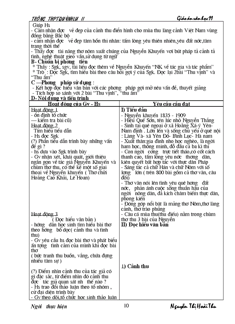 image for page Giáo án 11 cb cả năm