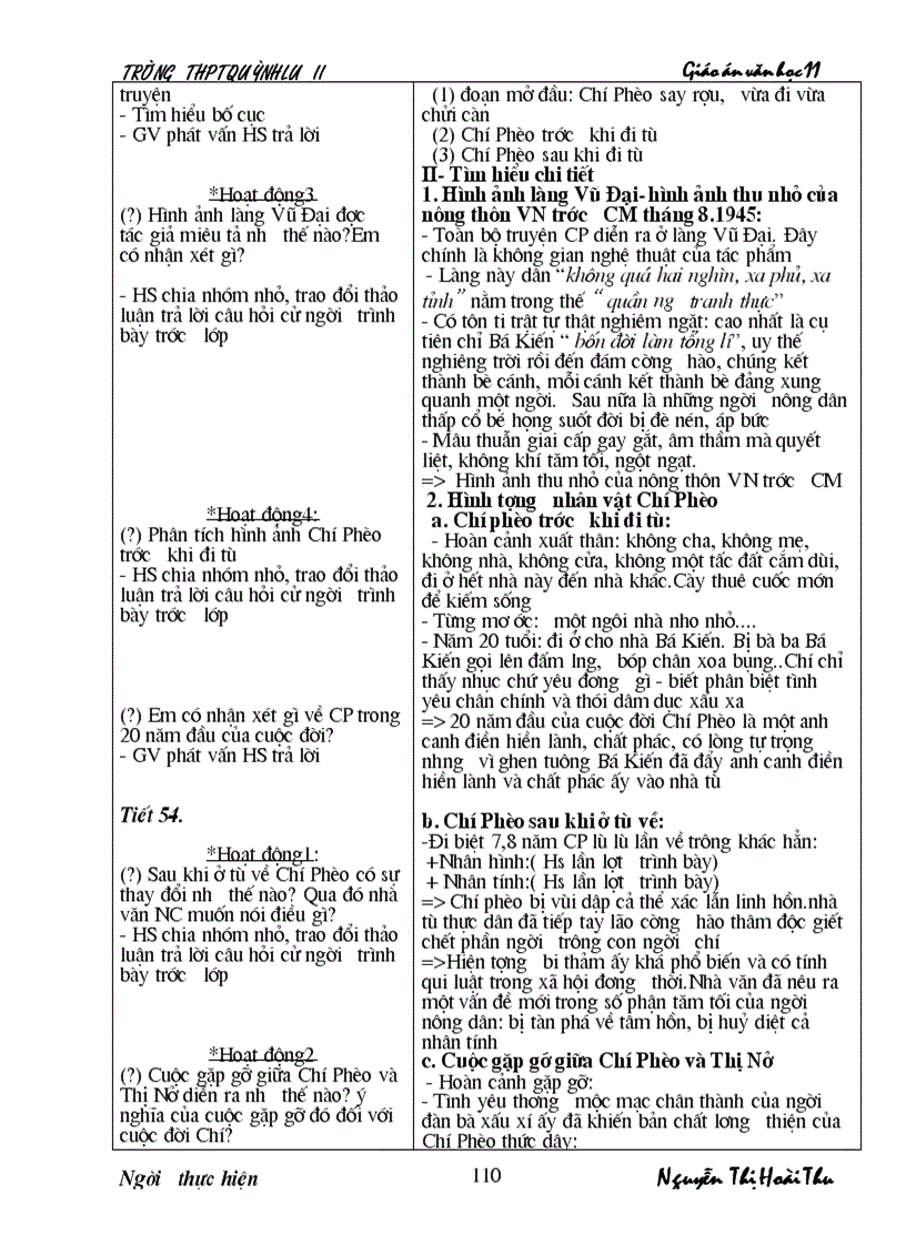 image for page Giáo án 11 cb cả năm