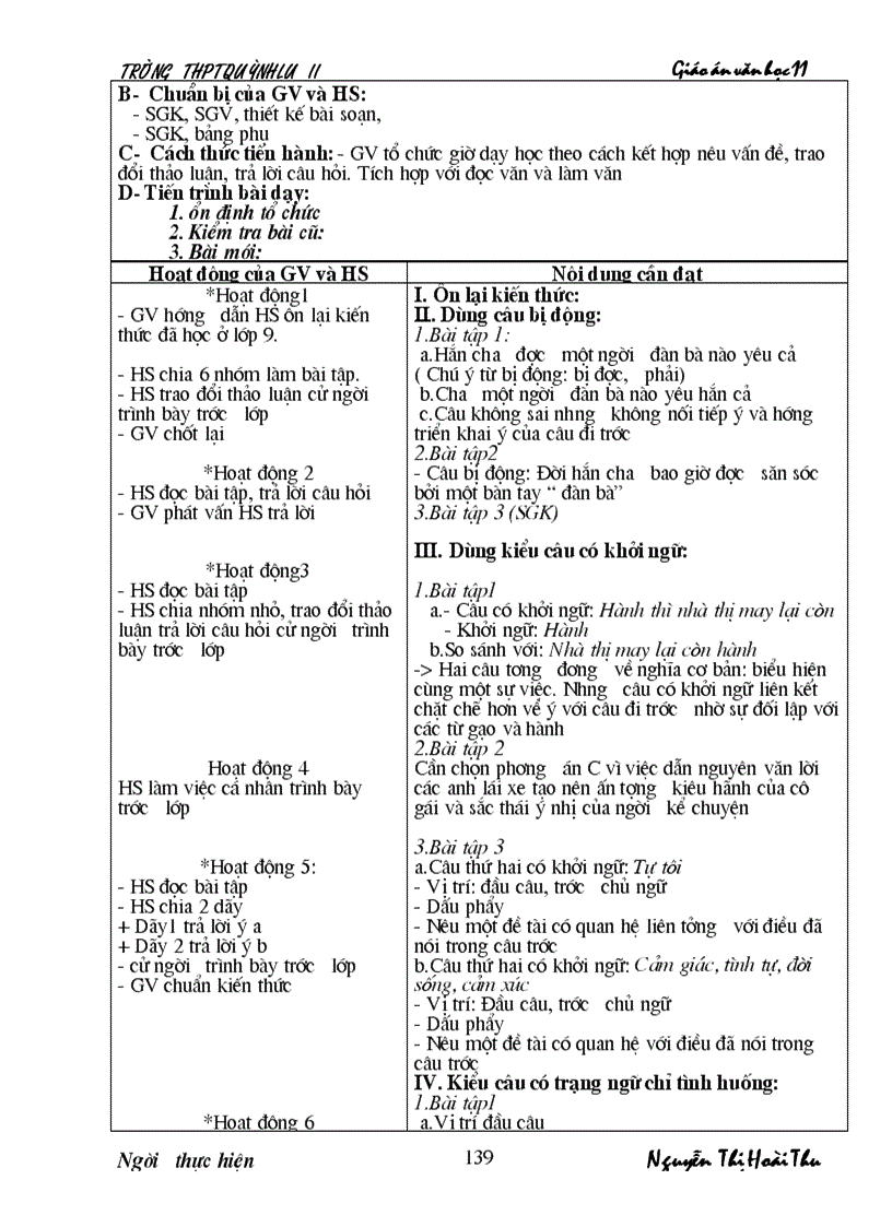 image for page Giáo án 11 cb cả năm