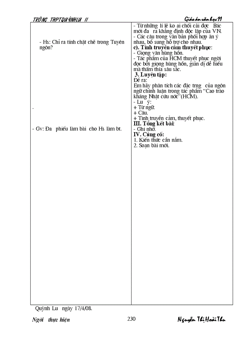 image for page Giáo án 11 cb cả năm