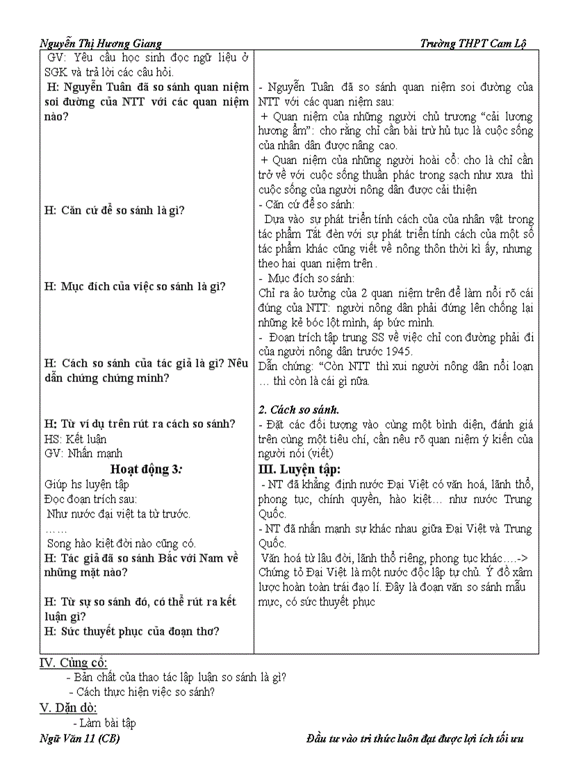 image for page Giáo án 11 Chương trình chuẩn