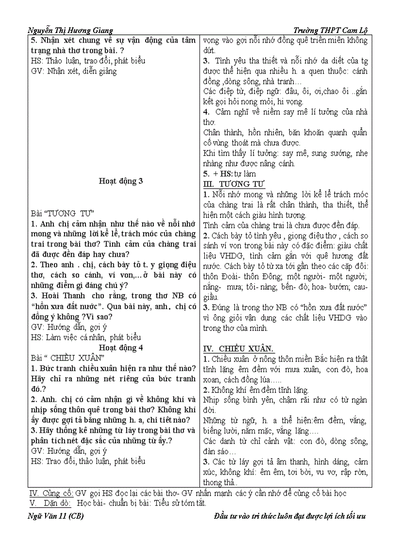 image for page Giáo án 11 Chương trình chuẩn