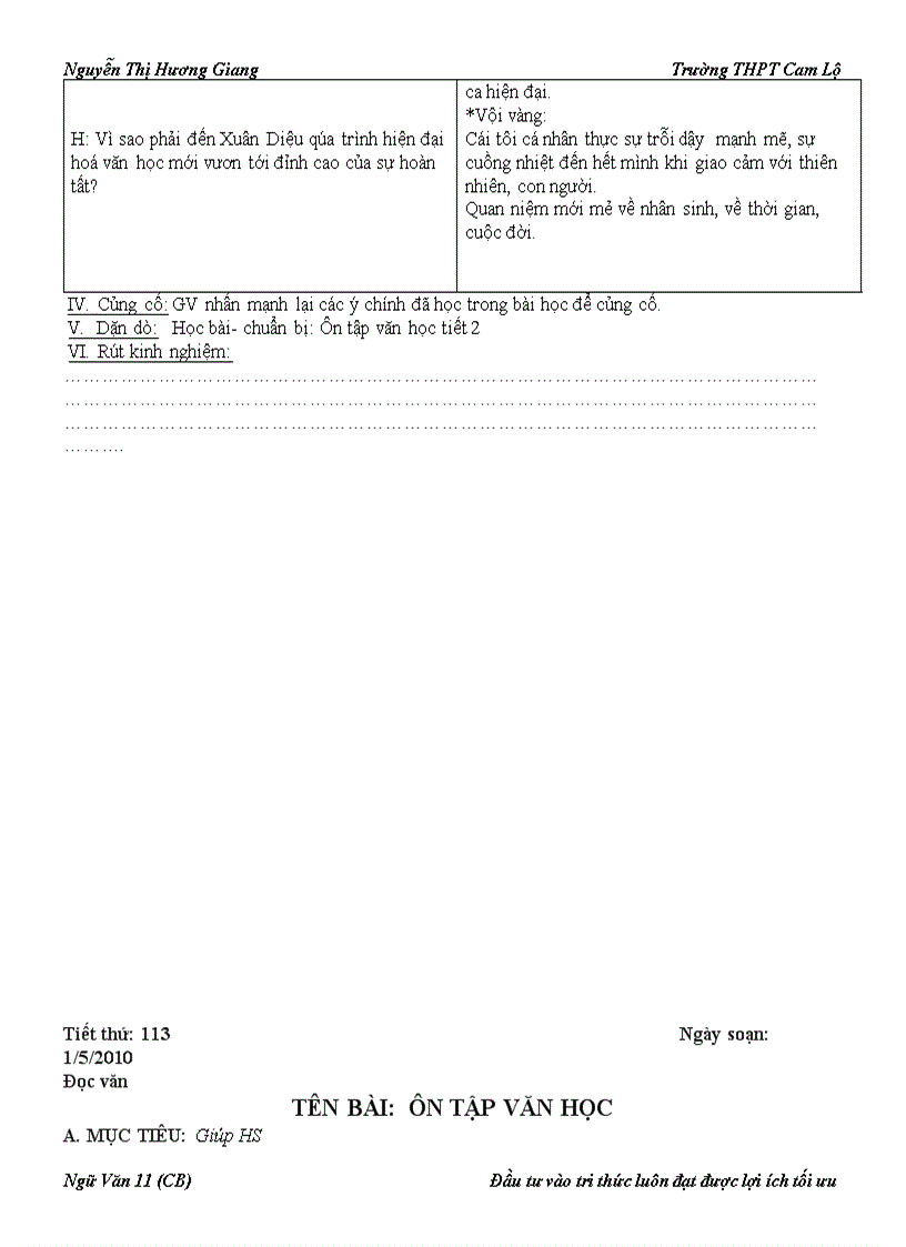 image for page Giáo án 11 Chương trình chuẩn