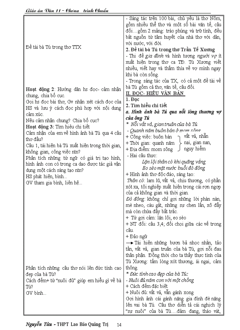 image for page Giáo án 11 chương trình cơ bản