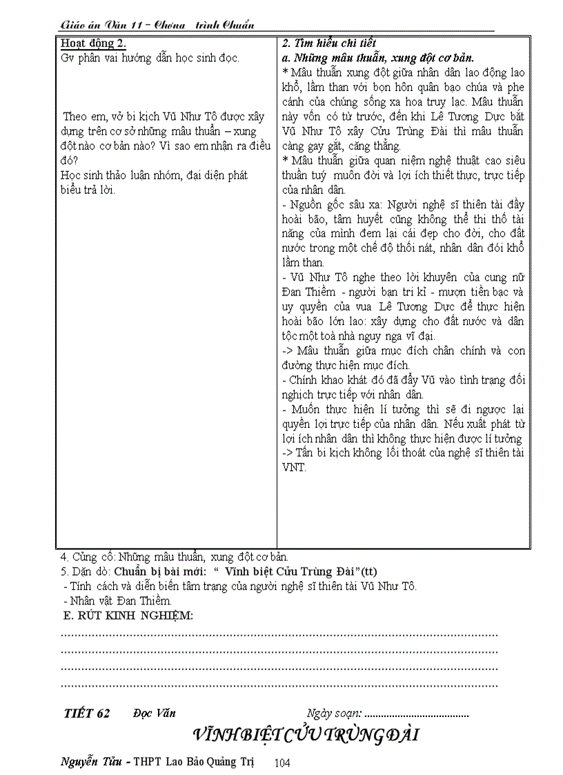 image for page Giáo án 11 chương trình cơ bản