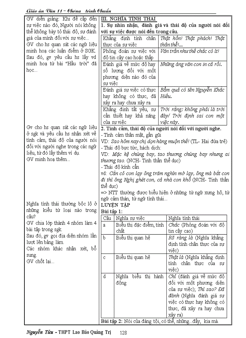 image for page Giáo án 11 chương trình cơ bản