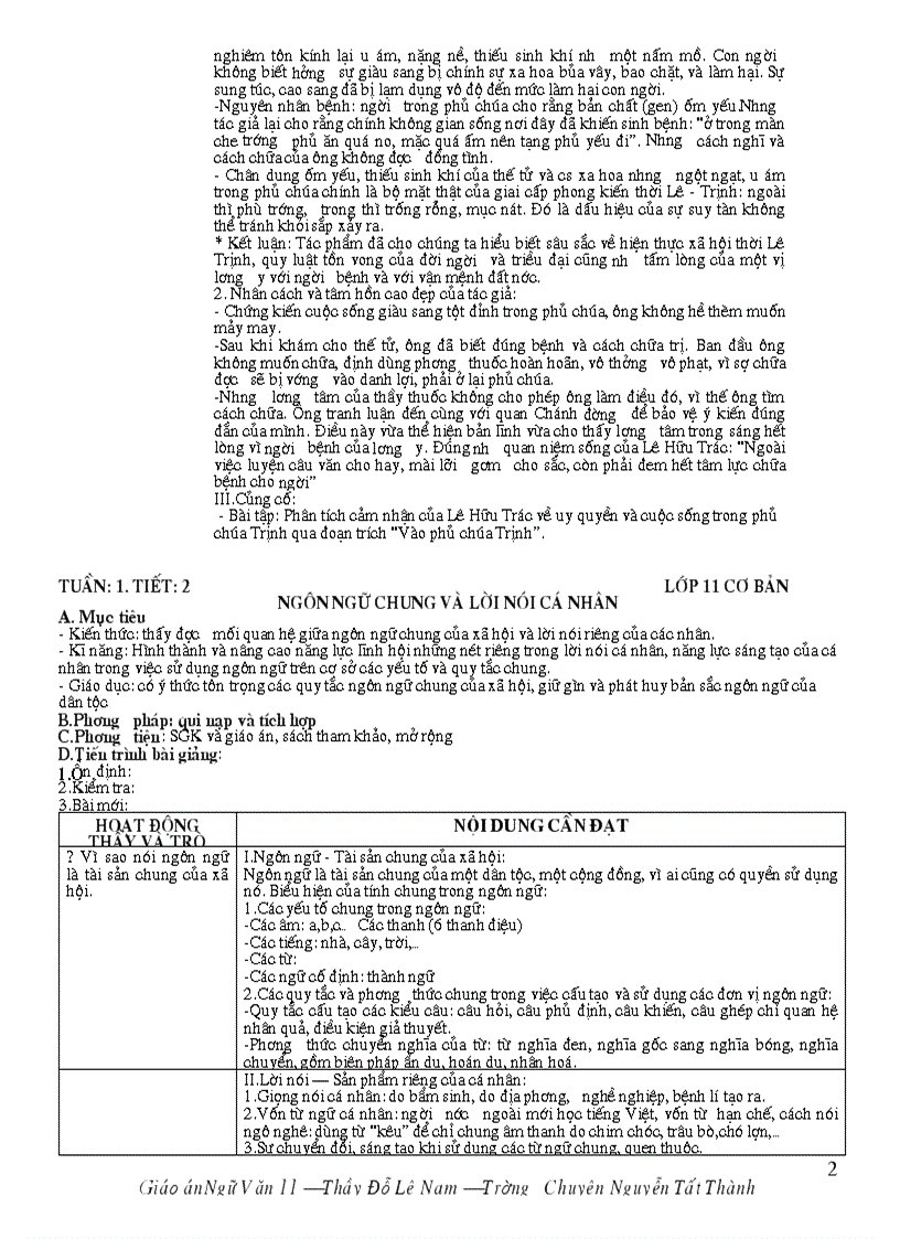 image for page Giao an 11 co ban