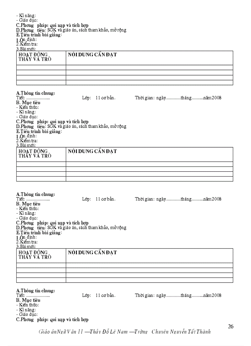 image for page Giao an 11 co ban