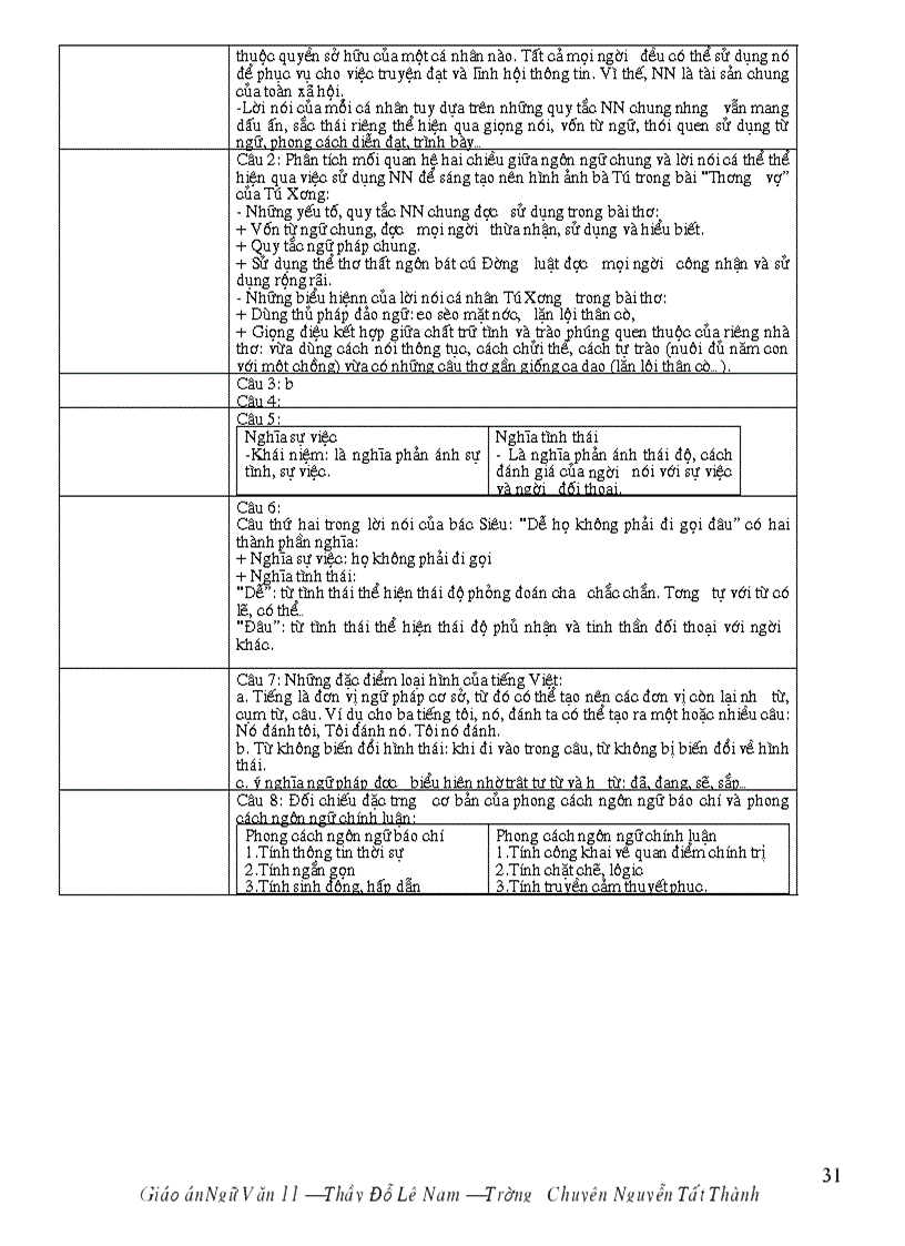 image for page Giao an 11 co ban