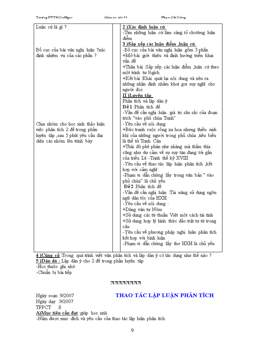 image for page Giao án 11 coban