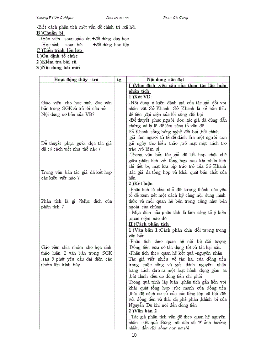 image for page Giao án 11 coban