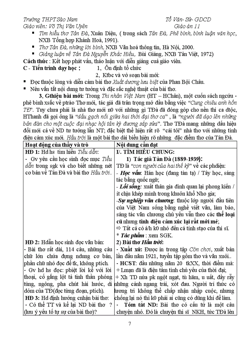 image for page Giáo án 11 HK II