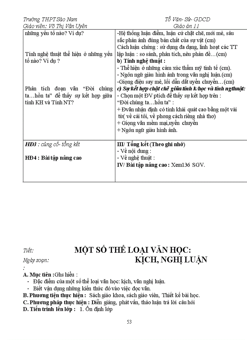 image for page Giáo án 11 HK II