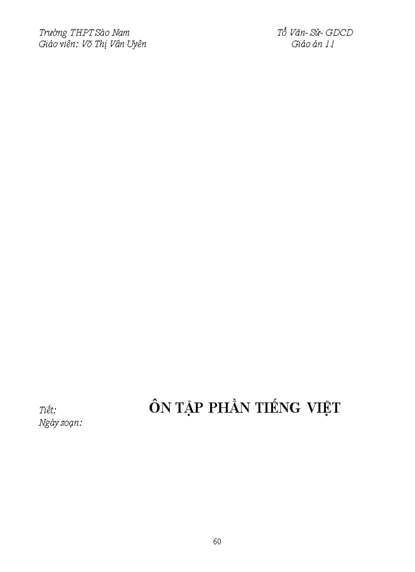 image for page Giáo án 11 HK II