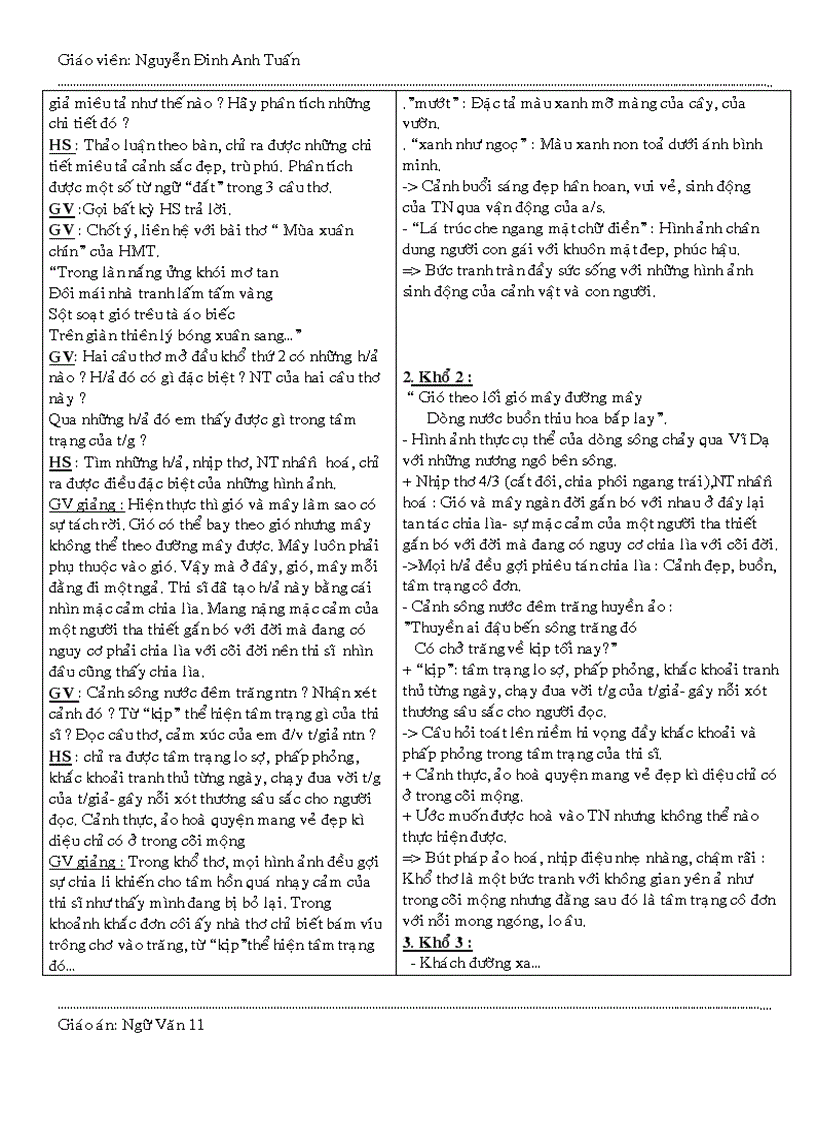 image for page Giao an 11 ky ii theo chuan kt 2010 2011