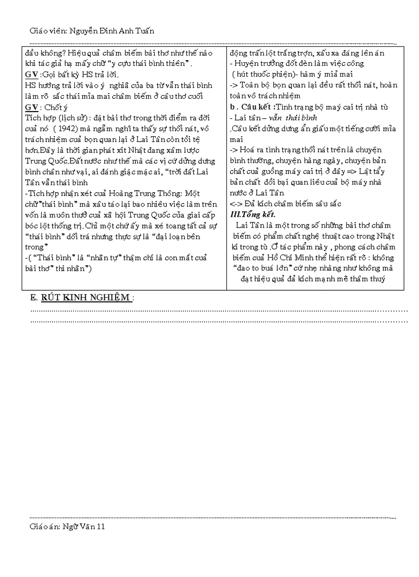 image for page Giao an 11 ky ii theo chuan kt 2010 2011