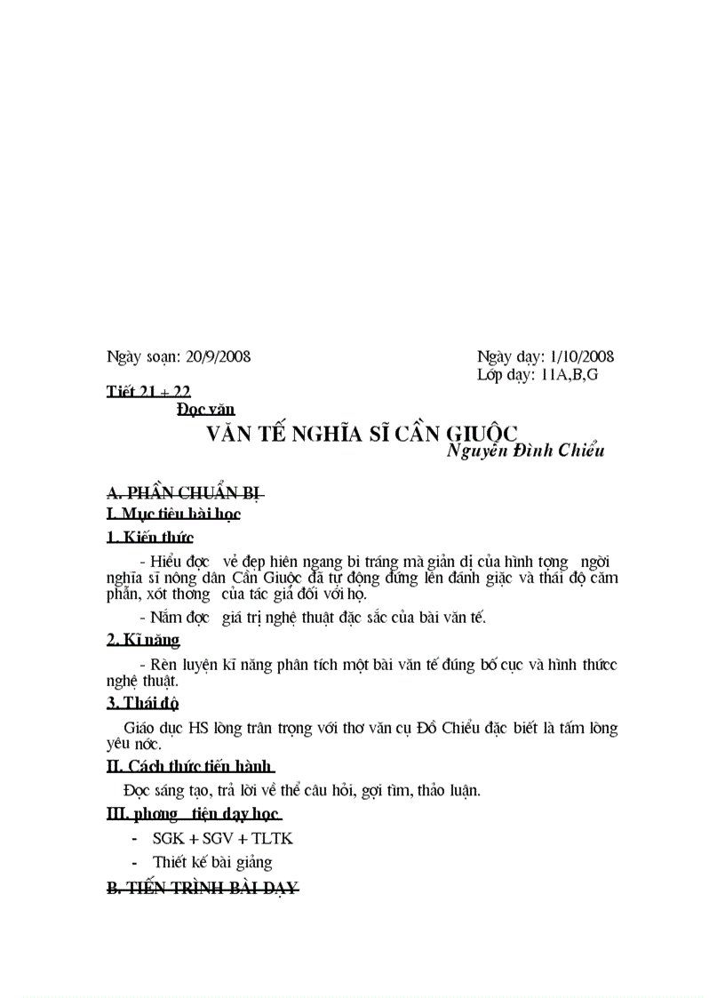 image for page Giao an 11 tiet 1 22