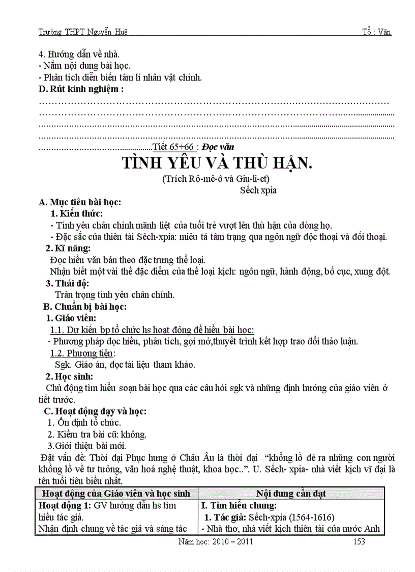 image for page Giáo án 11 2010 2011