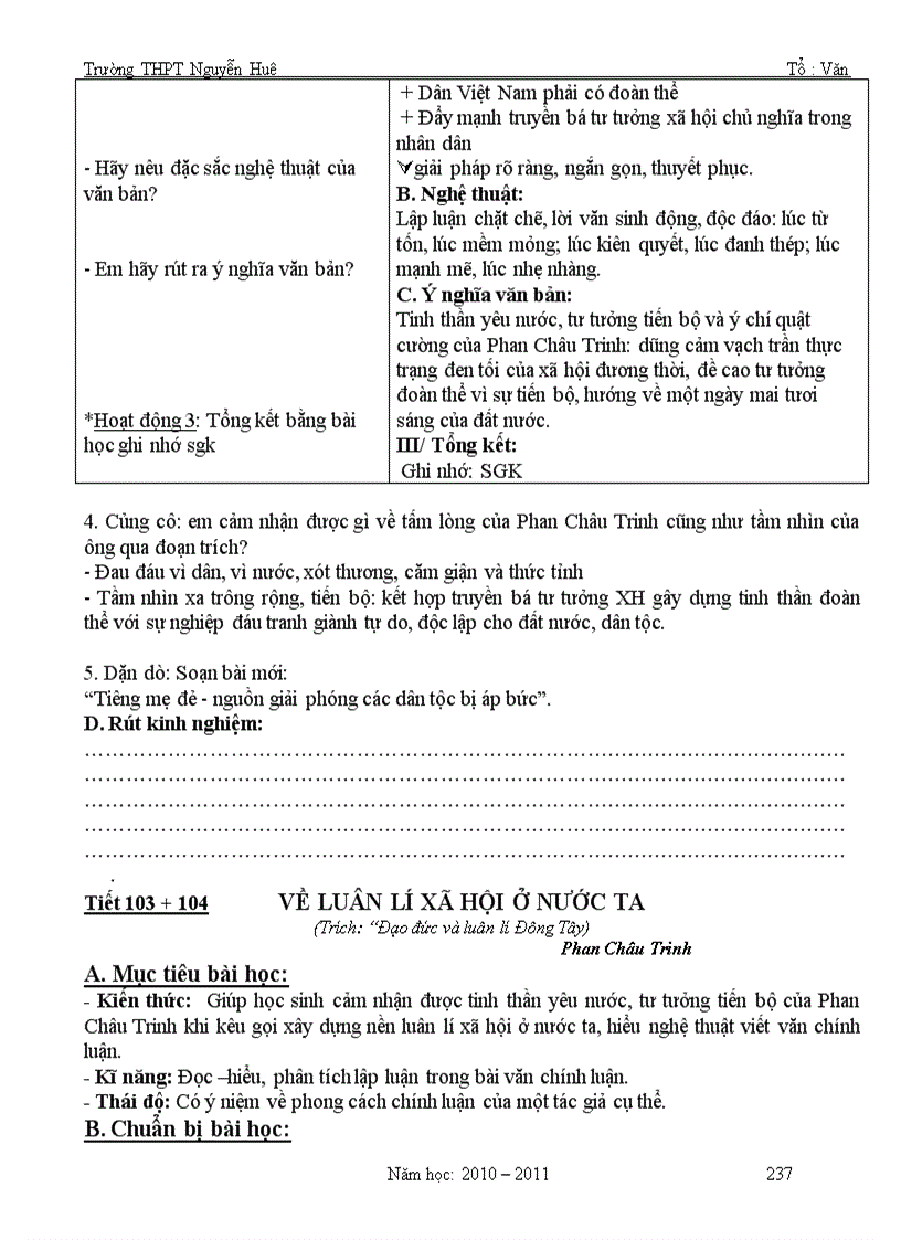 image for page Giáo án 11 2010 2011