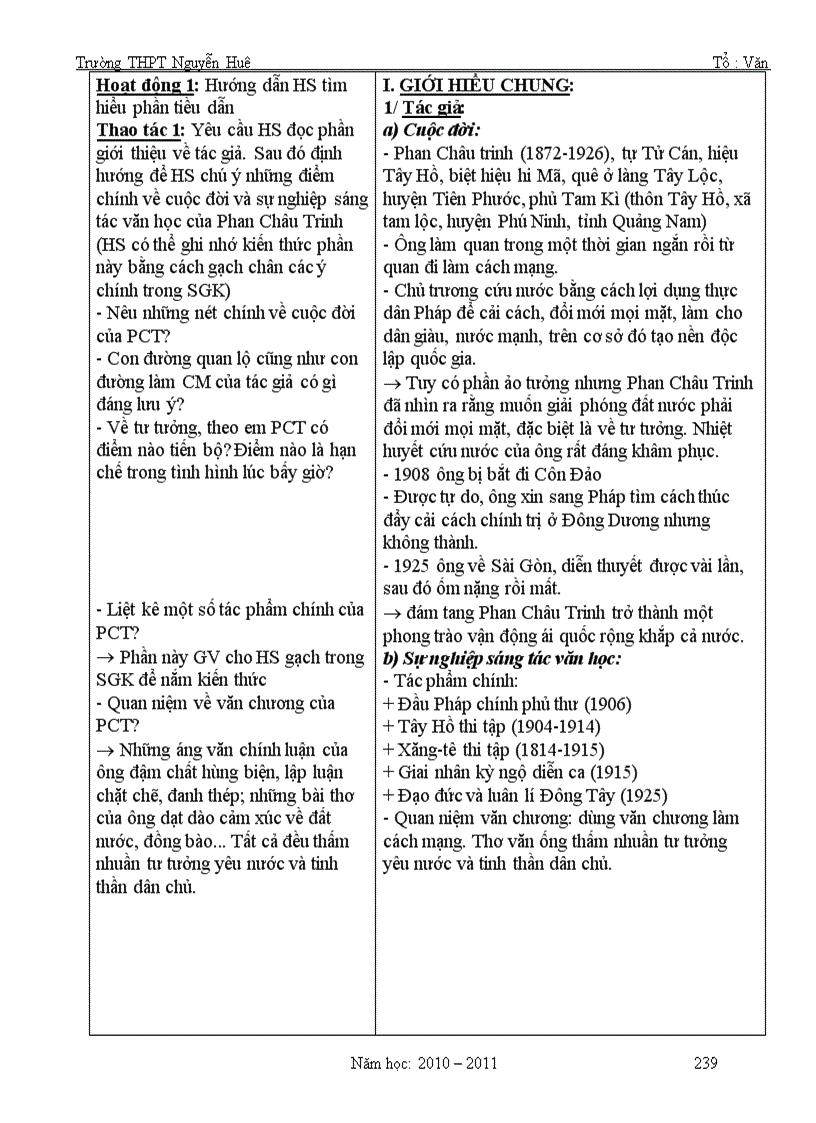 image for page Giáo án 11 2010 2011