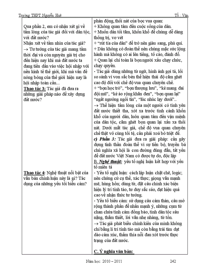 image for page Giáo án 11 2010 2011