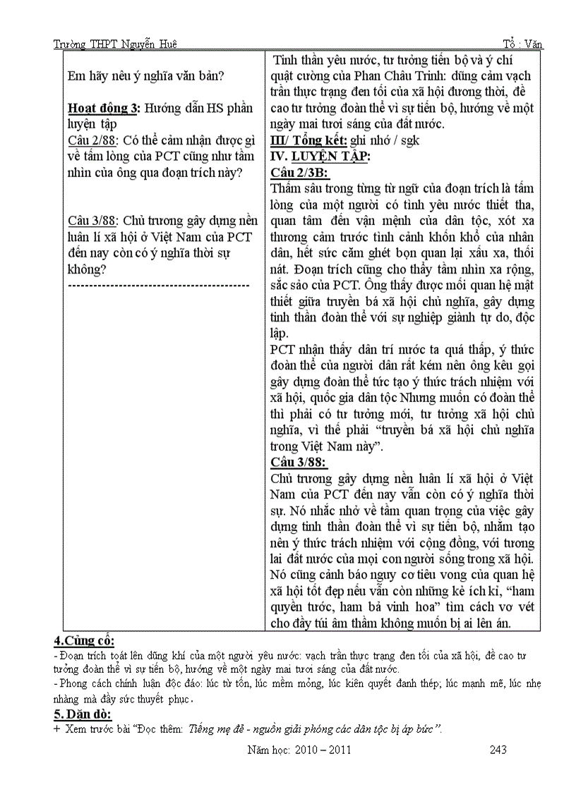 image for page Giáo án 11 2010 2011