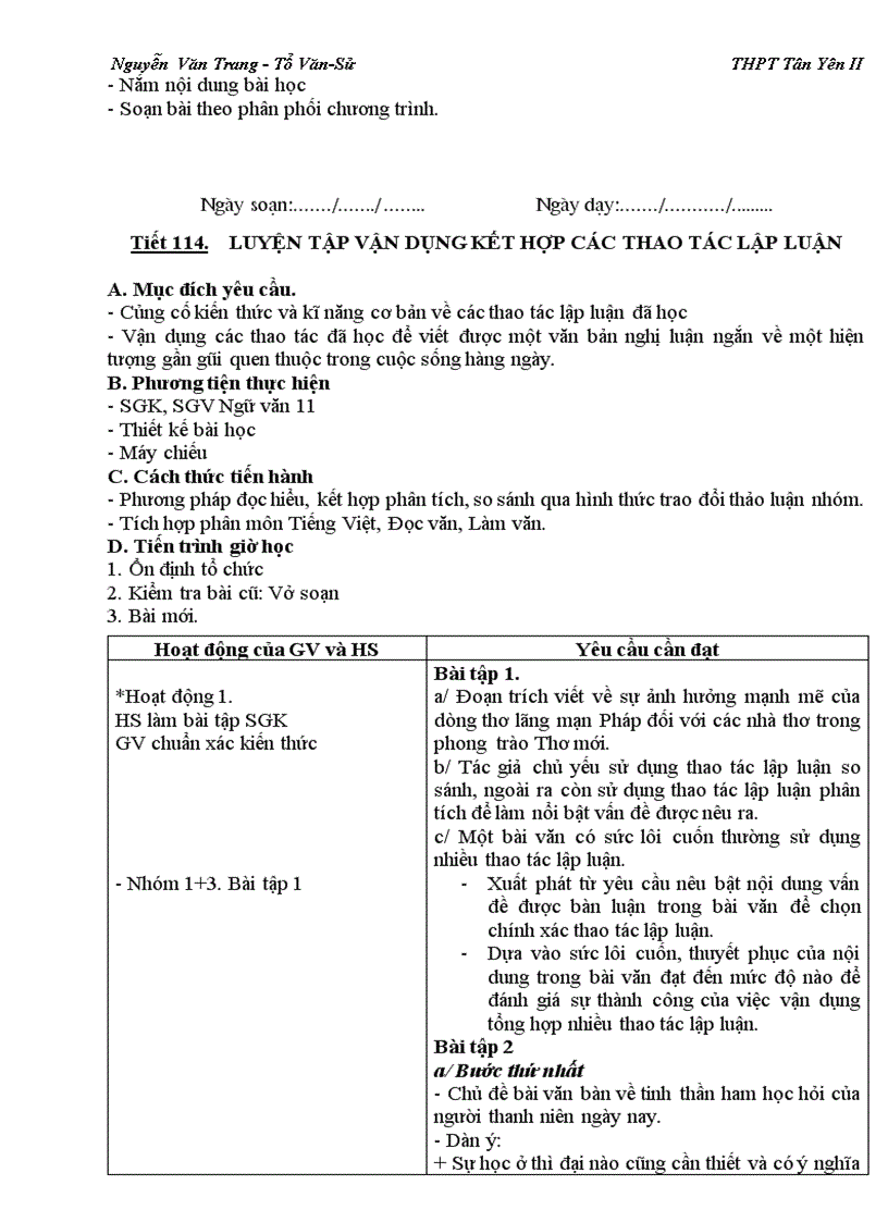 image for page Giao an 11cb hk2