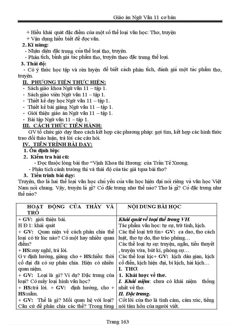 image for page Giáo án 11 chuẩn 2011 2012