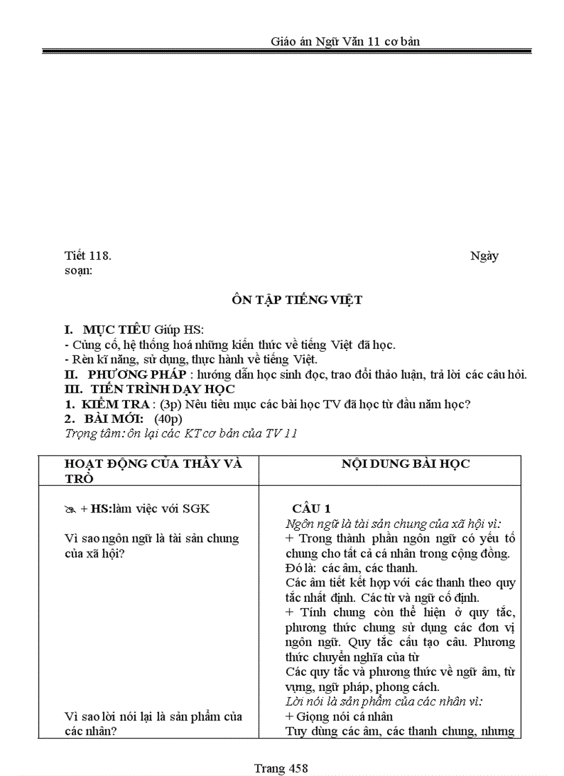 image for page Giáo án 11 chuẩn 2011 2012