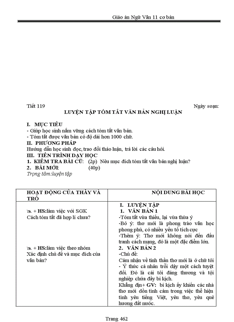 image for page Giáo án 11 chuẩn 2011 2012