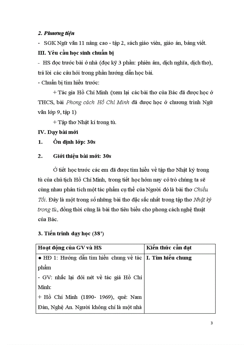 image for page Giáo án chiều tối