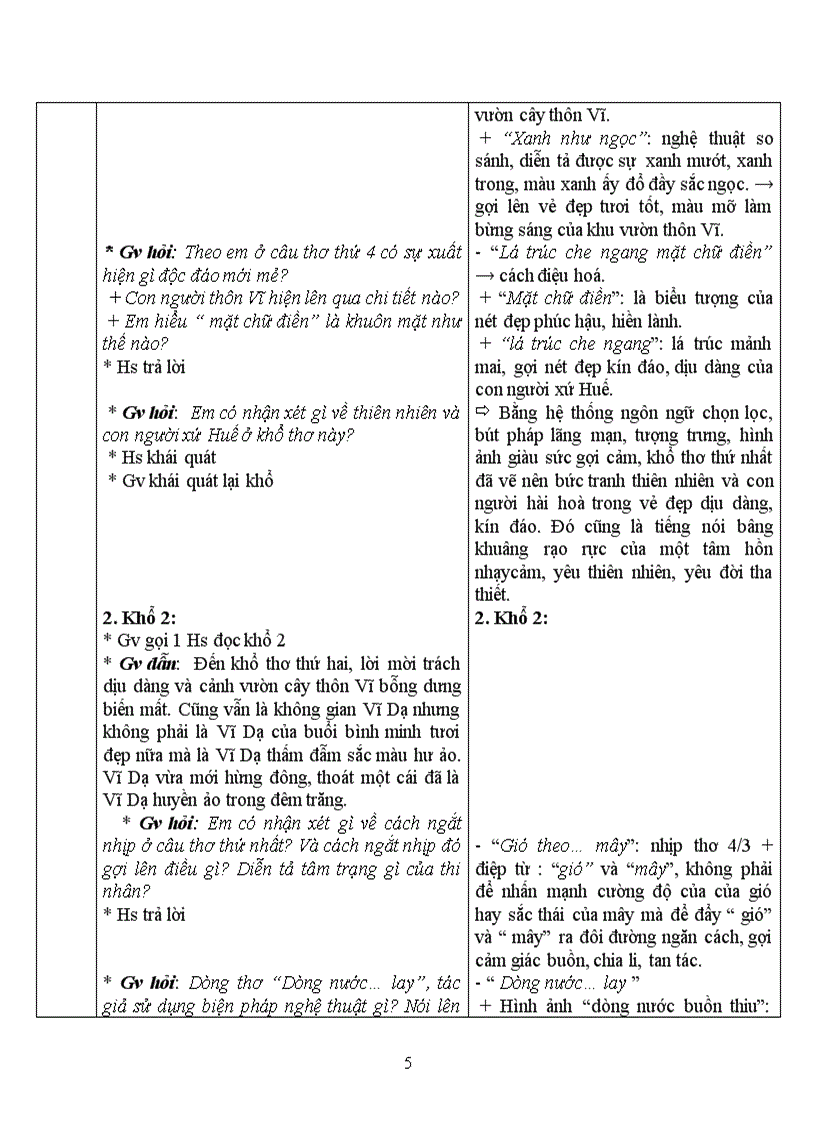 image for page Giáo án cực hay đây thôn Vĩ Dạ