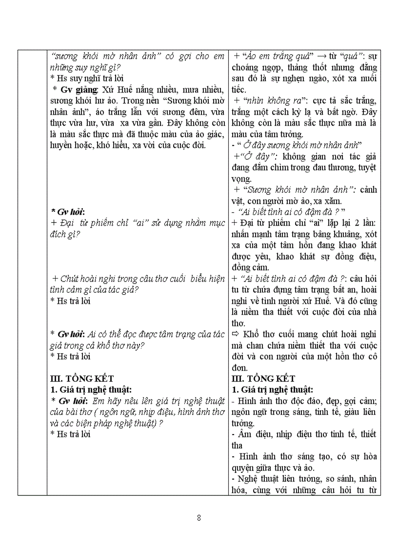 image for page Giáo án cực hay đây thôn Vĩ Dạ