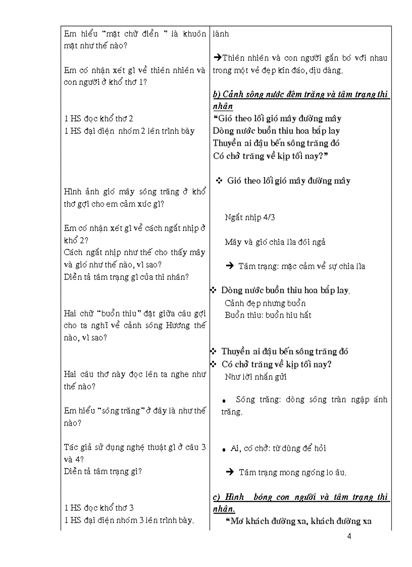 image for page Giáo án Đây thôn Vĩ Dạ Kèm theo bài giảng của tác giả