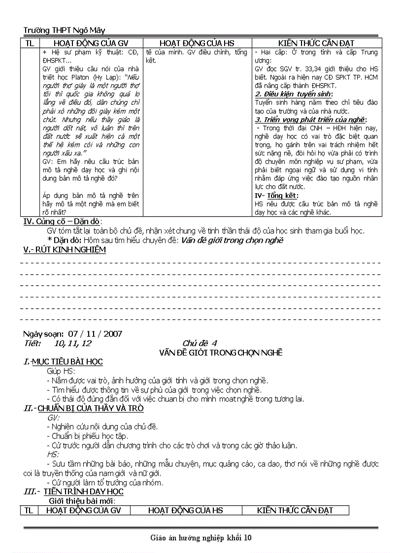 image for page Giao an hoat dong NGLL GDHN 10 tron bo