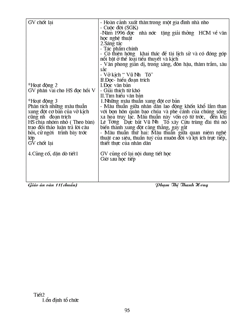 image for page Giao an ngu van 11 hay