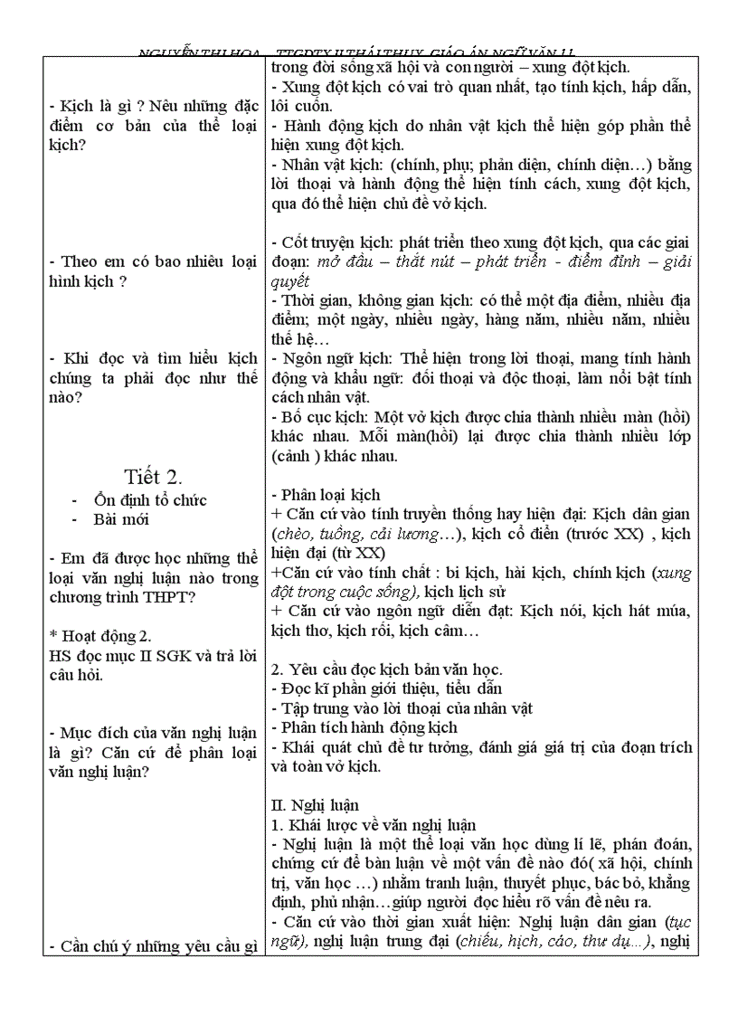 image for page Giáo án ngữ văn 11 chuẩn