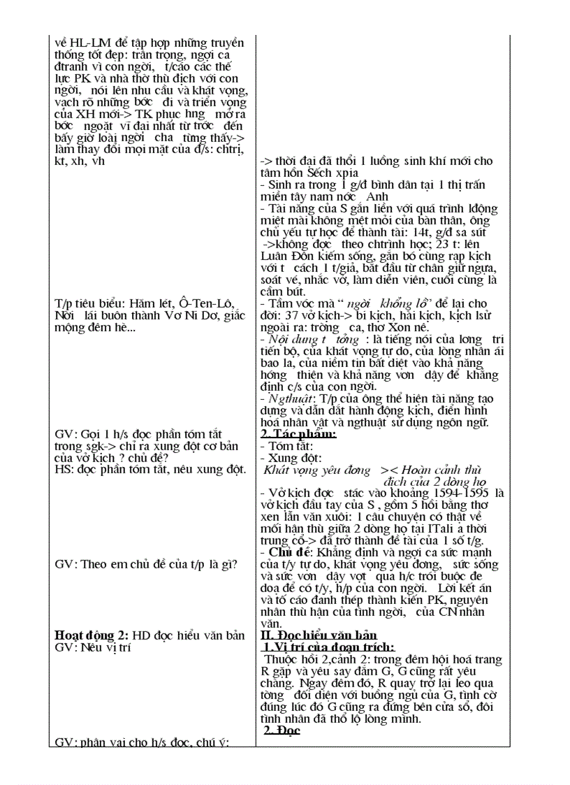 image for page Giao an Ngu van lop 11 Hoc ky I Co ban