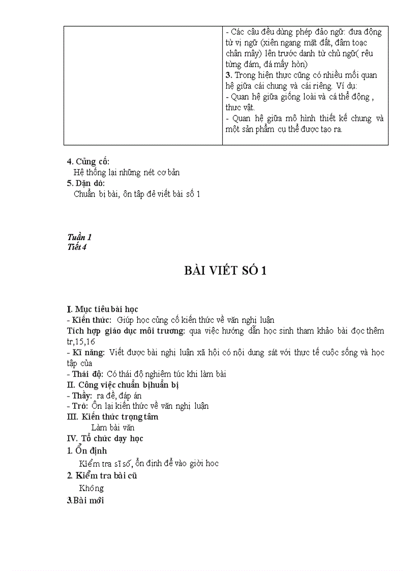 image for page Giáo án Ngữ văn lớp 11 tuần 1