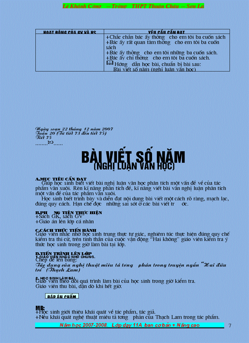 image for page Giáo án NV 11 CB từ tuần 19 28