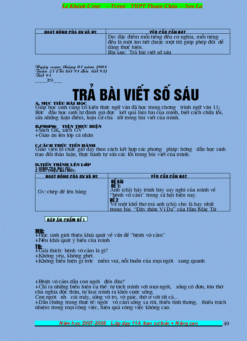 image for page Giáo án NV 11 CB từ tuần 19 28